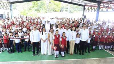Américo apuesta por la educación: anuncia más apoyos para fortalecer las escuelas de Tamaulipas
