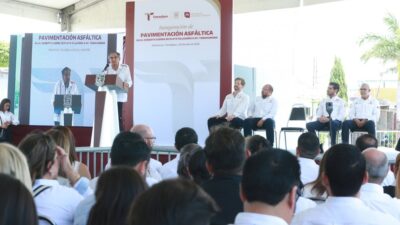 Américo entrega nueva vialidad y refuerza la certeza jurídica de familias en Matamoros