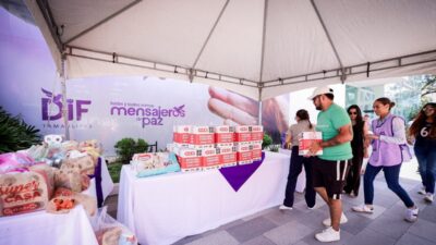 Abre DIF Tamaulipas campaña de apoyo para damnificados por los sismos en Venezuela