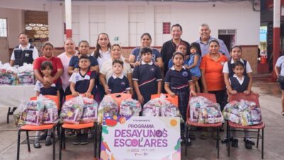 Lleva DIF Tamaulipas apoyos alimentarios a estudiantes para el periodo vacacional