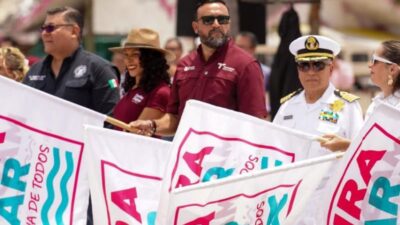Gobierno de Tamaulipas pone en marcha operativo especial para proteger a turistas en Playa Miramar