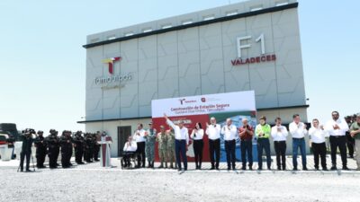 Avanza estrategia de seguridad en la frontera con nueva Estación Segura en Díaz Ordaz