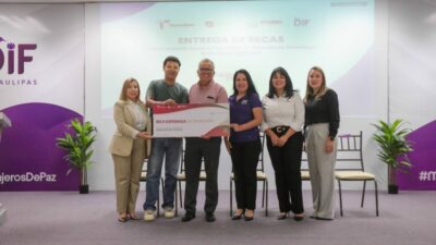 Becas del DIF Tamaulipas fortalecen la inclusión y permanencia escolar de miles de jóvenes