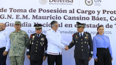 Tamaulipas recibe a nuevo mando de la Guardia Nacional y refrenda coordinación en seguridad