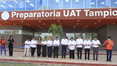 Más oportunidades para jóvenes con nueva Preparatoria Tampico de la UAT