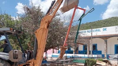 Más infraestructura para las familias: avanzan trabajos en la plaza de San Nicolás
