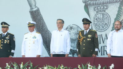 Conmemora Tamaulipas 216 años del inicio de la Independencia con desfile
