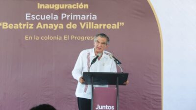 Invierten más de 36.8 millones de pesos en nueva primaria de Nuevo Laredo