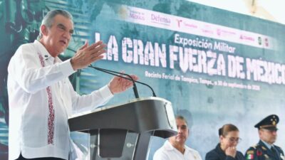 Tampico recibe nuevamente la Gran Fuerza de México; Américo reconoce labor militar
